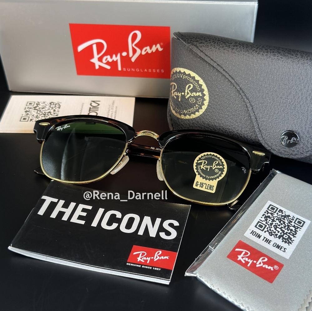 RayBan Clubmaster RB3016 New - Picture 13 of 16